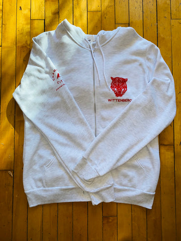 Wittenberg Tiger Zip Hoodie