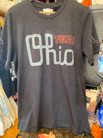 Black Script Ohio Short Sleeve t-shirt