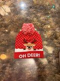 "Oh Deer" Light-Up Winter Hat